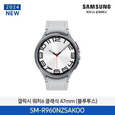 웨어러블 워치6 클래식 47mm 실버 SM-R960NZSAKOO