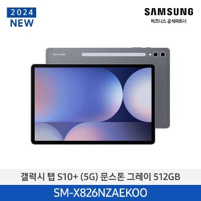 태블릿 갤럭시탭 S10+(5G) 256GB/문스톤 그레이 SM-X826NZAEKOO