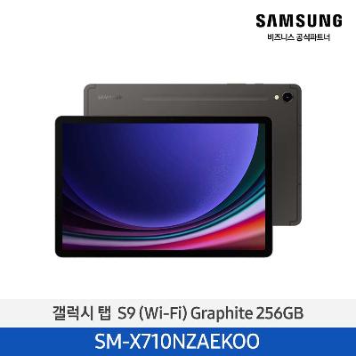 태블릿 갤럭시탭 S9(WiFi) 256GB/Graphite SM-X710NZAEKOO