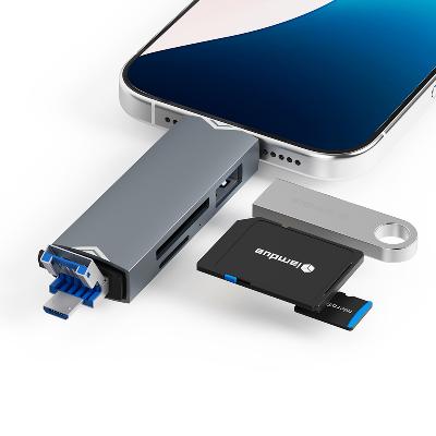 USB 3.0 SD카드리더기 C타입 멀티 메모리 OTG 핸드폰 노트북 리더기