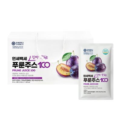 [연세대학교 연세생활건강] 연세백세 푸룬주스 70ml 30포