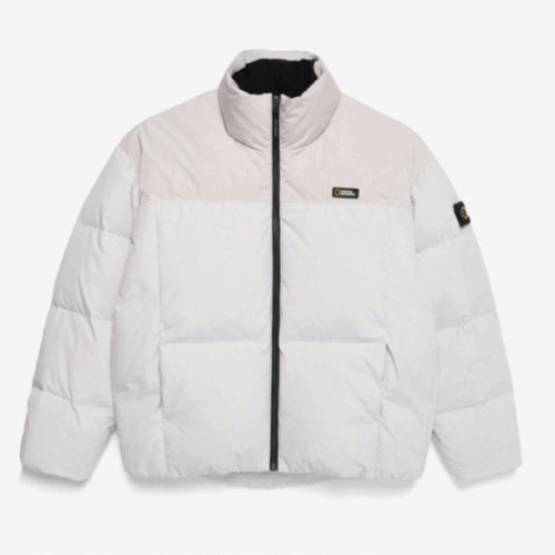 ★잔여사이즈 파격인하★ [내셔널 지오그래픽] 인피니움 배색 라이트 덕다운 점퍼 N227UDW410