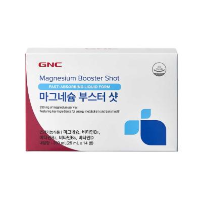 [GNC] 마그네슘 부스터샷 25mL x 14병